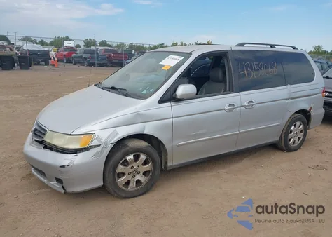 2004 Honda Odyssey Exl from USA, damaged, VIN 5FNRL18064B033990